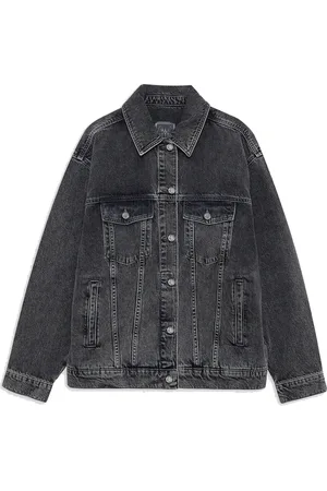 ANINE BING Dames, Jassen, Grijs, Maat: XS Denim