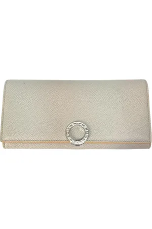 Bvlgari Dames, Pre-owned, Grijs, Maat: ONE Size Leer