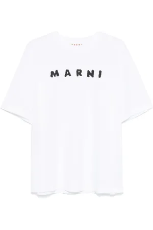 Marni Dames, Tops, Wit, Maat: M Katoen