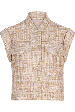Esqualo Dames, Jassen, Bruin, Maat: 3XL Tweed