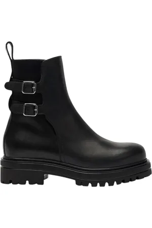 Scarosso Dames, Schoenen, Zwart, Maat: 35 EU Leer