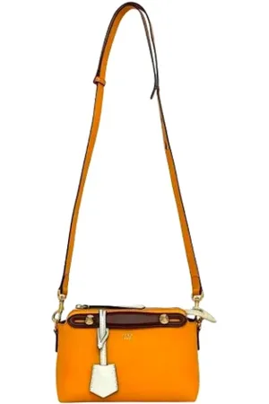 Fendi Dames, Pre-owned, Wit, Maat: ONE Size Leer
