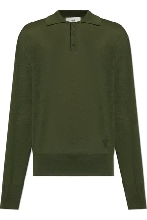 Ami Heren, Truien, Groen, Maat: XL Wol