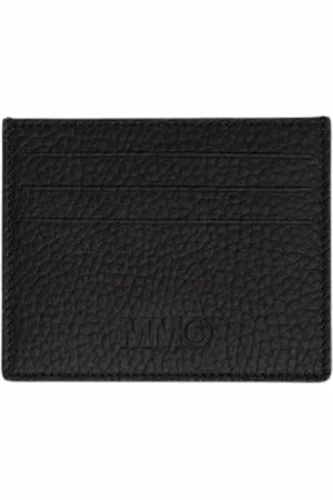 Maison Margiela Unisex, Accessoires, Zwart, Maat: ONE Size Leer