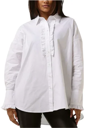 Moves Dames, Blouses & Shirts, Wit, Maat: S