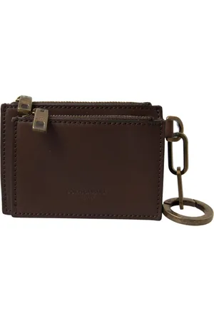Dolce & Gabbana Heren, Accessoires, Bruin, Maat: ONE Size Leer