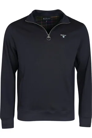 Barbour Heren, Sweatshirts & Hoodies, Blauw, Maat: XL Katoen