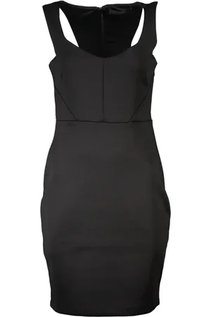 Guess Dames, Jurken, Zwart, Maat: L