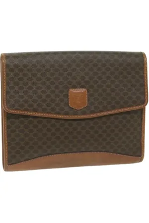 Céline Dames, Pre-owned, Bruin, Maat: ONE Size Leer