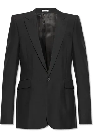 Alexander McQueen Heren, Jassen, Zwart, Maat: M Wol