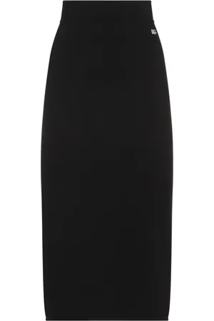 Dolce & Gabbana Dames, Rokken, Zwart, Maat: S Viscose