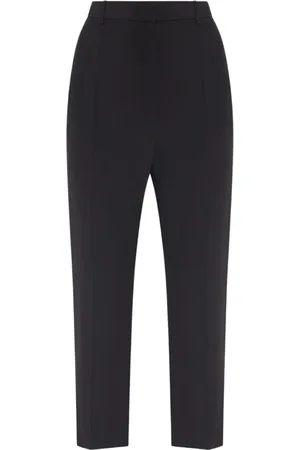 Alexander McQueen Dames, Broeken, Zwart, Maat: S