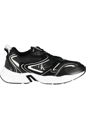 Calvin Klein Heren, Schoenen, Zwart, Maat: 44 EU Leer