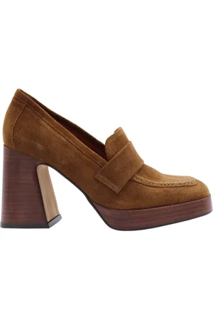 Angel alarcon Dames, Schoenen, Bruin, Maat: 40 EU