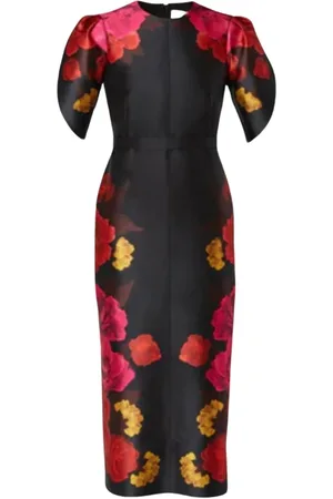 Erdem Dames, Jurken, Zwart, Maat: M
