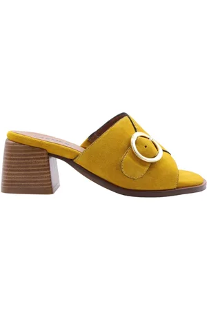 carmens Dames, Schoenen, Geel, Maat: 38 EU