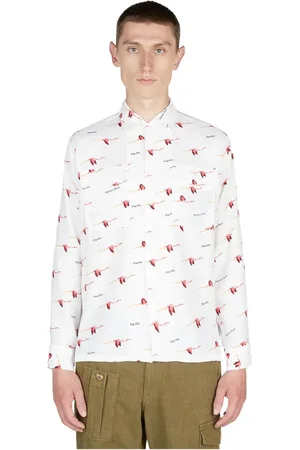 HUMAN MADE Heren, Overhemden, Wit, Maat: XL