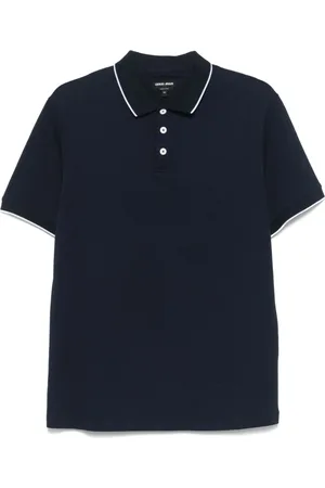 Giorgio Armani Heren, Tops, Blauw, Maat: 2XL