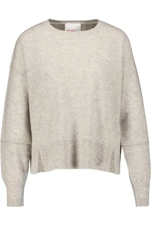 ABSOLUT CASHMERE Dames, Truien, Grijs, Maat: L
