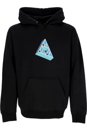 Huf Heren, Sweatshirts & Hoodies, Zwart, Maat: XL Katoen