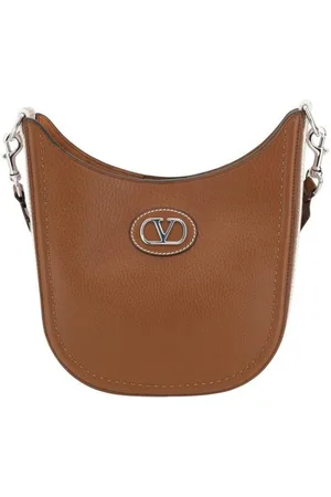 VALENTINO GARAVANI Heren, Tassen, Bruin, Maat: ONE Size Leer