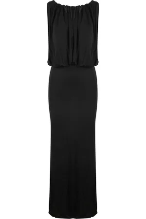 Saint Laurent Dames, Jurken, Zwart, Maat: XS Jersey