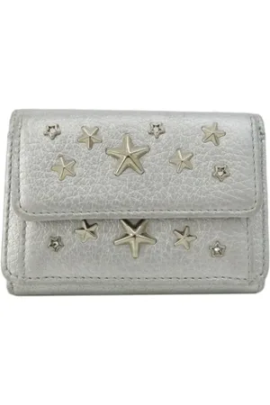Jimmy Choo Dames, Pre-owned, Grijs, Maat: ONE Size Leer
