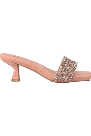 Alma en Pena Dames, Schoenen, Oranje, Maat: 40 EU Leer