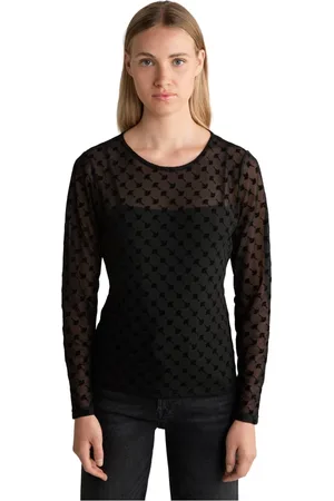 JOOP! Dames, Tops, Zwart, Maat: S