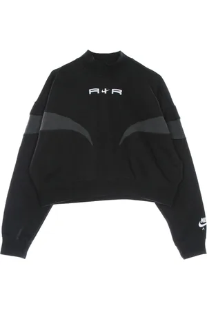 Nike Dames, Sweatshirts & Hoodies, Zwart, Maat: L Katoen