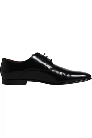 Dolce & Gabbana Heren, Schoenen, Zwart, Maat: 42 EU Leer