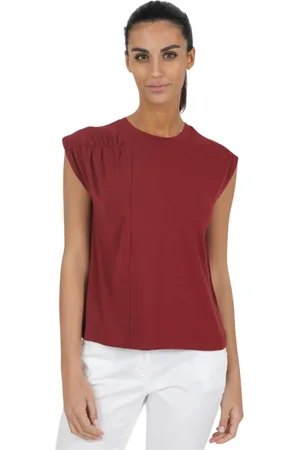 ALPHA STUDIO Dames, Tops, Rood, Maat: S