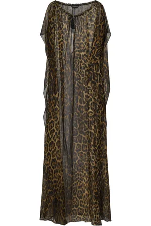 Tom Ford Dames, Jurken, Bruin, Maat: ONE Size Zijde