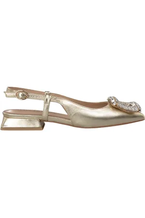 Alma en Pena Dames, Schoenen, Geel, Maat: 42 EU Leer