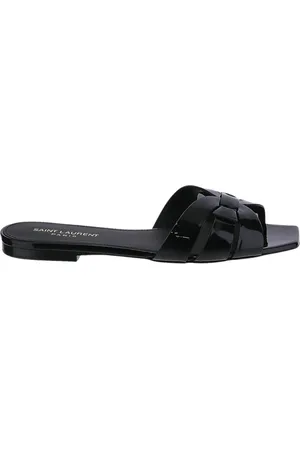 Saint Laurent Dames, Schoenen, Zwart, Maat: 36 EU Leer
