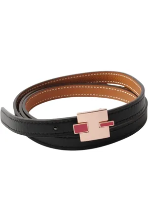Hermès Heren, Pre-owned, Zwart, Maat: ONE Size Leer