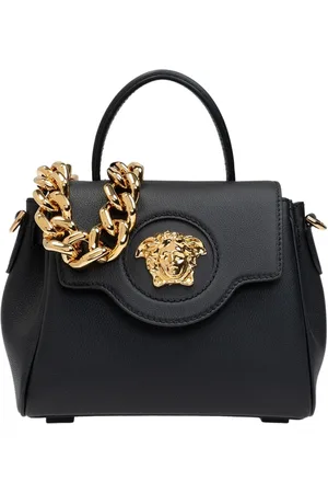 VERSACE Dames, Tassen, Zwart, Maat: ONE Size Leer