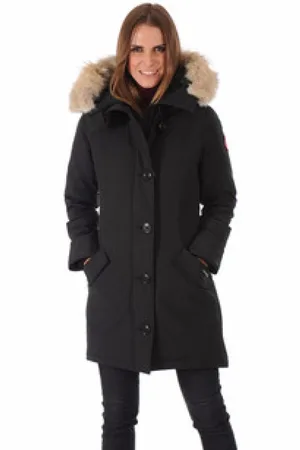 Canada Goose Dames, Mantels, Zwart, Maat: S Katoen