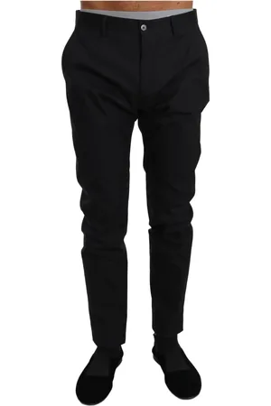 Dolce & Gabbana Heren, Broeken, Zwart, Maat: 2XL Wol