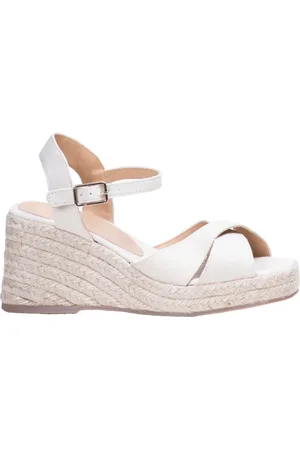 Castaner Dames, Schoenen, Wit, Maat: 38 EU Jute