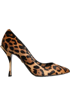 Dolce & Gabbana Dames, Schoenen, Bruin, Maat: 36 EU Viscose