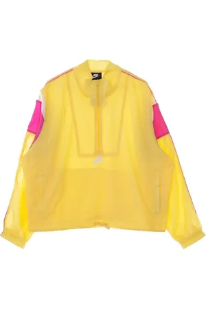 Nike Dames, Jassen, Geel, Maat: L Poliester