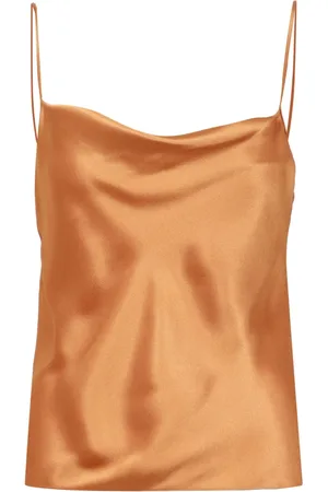 Alberta Ferretti Dames, Tops, Bruin, Maat: M