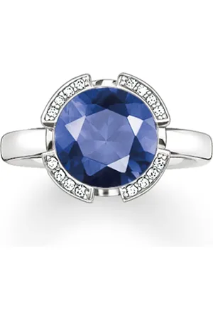 Thomas Sabo Dames, Accessoires, Blauw, Maat: 54 MM Synthetisch