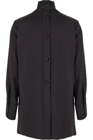 GENTRYPORTOFINO Dames, Blouses & Shirts, Paars, Maat: S Wol
