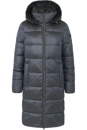 Bugatti Dames, Mantels, Blauw, Maat: L Nylon
