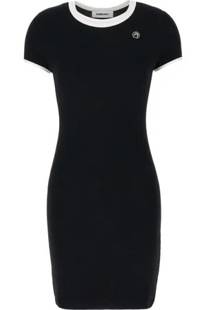 AMBUSH Dames, Jurken, Zwart, Maat: L Viscose