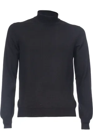 Gran Sasso Heren, Truien, Zwart, Maat: M Wol