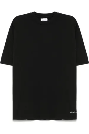 AMISH Heren, Tops, Zwart, Maat: M