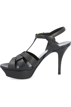 Saint Laurent Dames, Schoenen, Zwart, Maat: 38 EU Leer